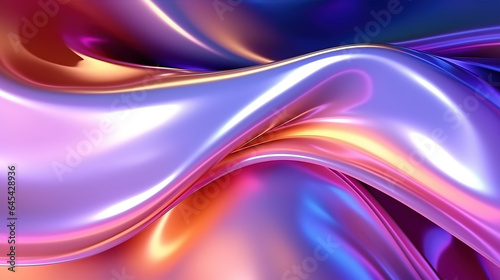Abstract background texture of Oil or Petrol liquid flow. Generative ai