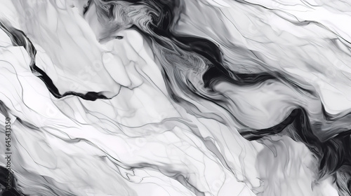 White marble black gray texture background. Generative AI © MdMaruf