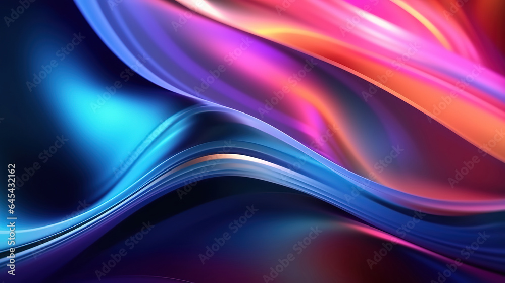 Abstract twirl stripes pattern background. Generative AI