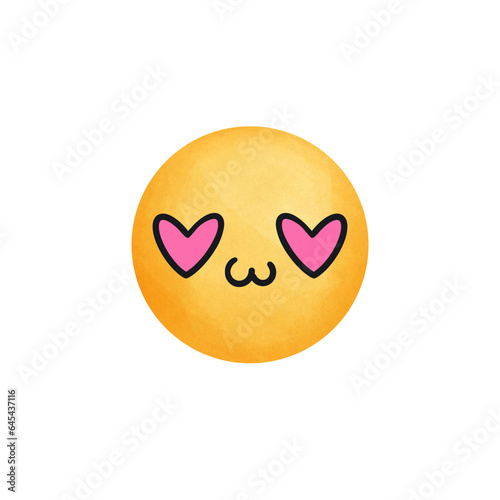 Emoji icon happy smiley face