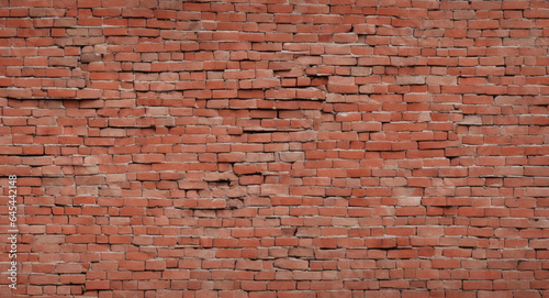 the old red brick wall