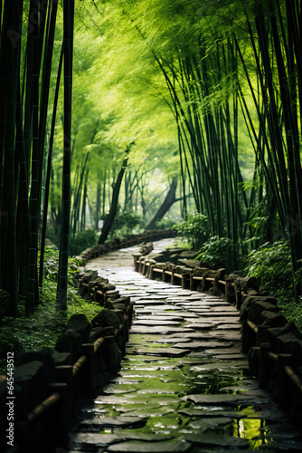 A serene bamboo forest with sunlight filtering through the leaves perfect for your peaceful meditation texts 