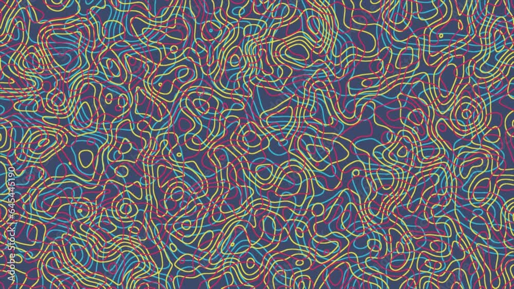 Wave Liquid Colored Animated Lines Wave Liquid Colored Animated Lines
