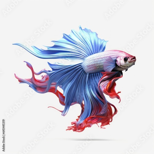 Illustration of betta fish with beautiful color  © ArsyaVisual