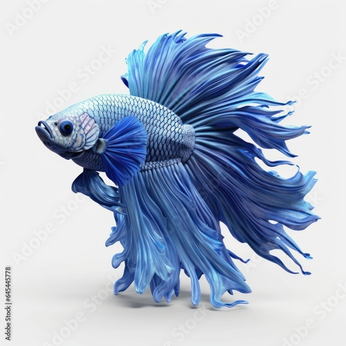 Illustration of betta fish with beautiful color  © ArsyaVisual