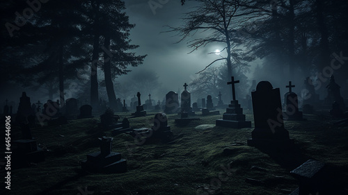 haunted graveyard