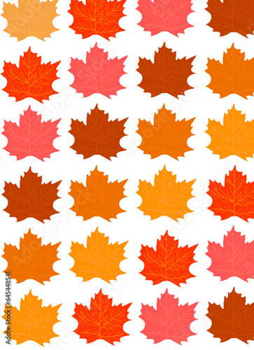 
background of leaves in orange, red and brown tones, autumn background. Thanksgiving concept
