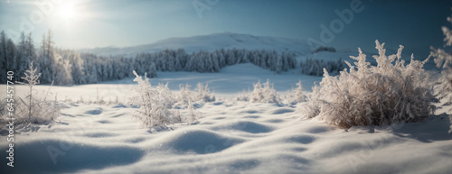 winter space of snow © @uniturehd