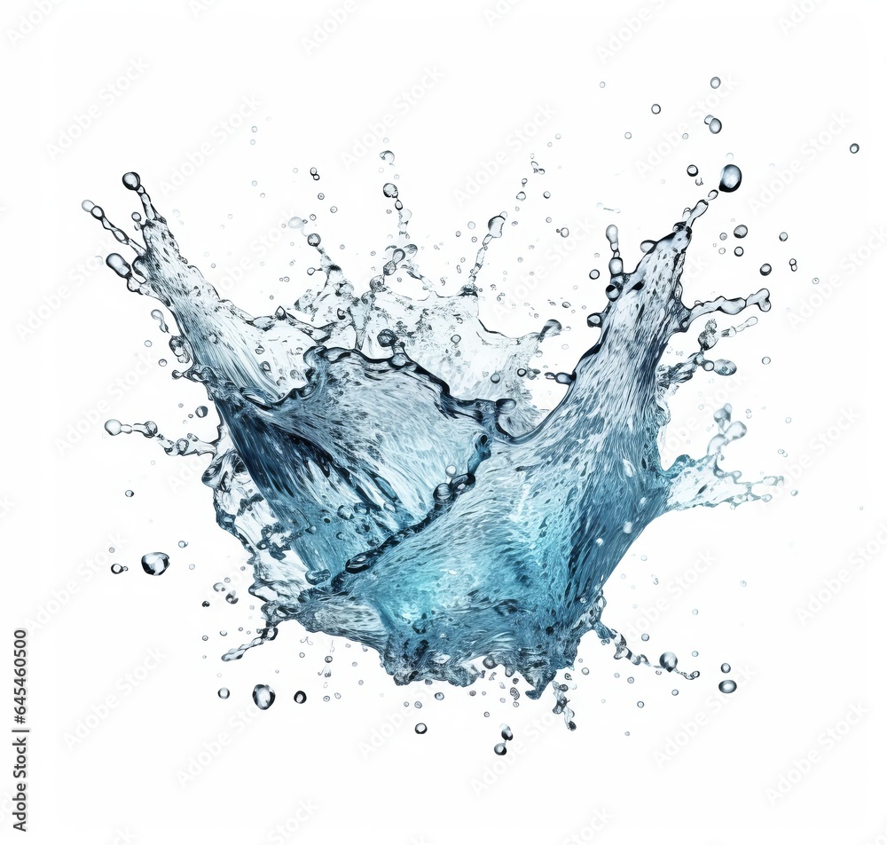blue water splash isolated on white background with clipping path and alpha channel blue water splash isolated on white background with clipping path and alpha channel