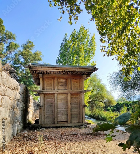 Limira is an ancient city in Lycia, the ruins of which are located on the territory of modern Turkey. photo