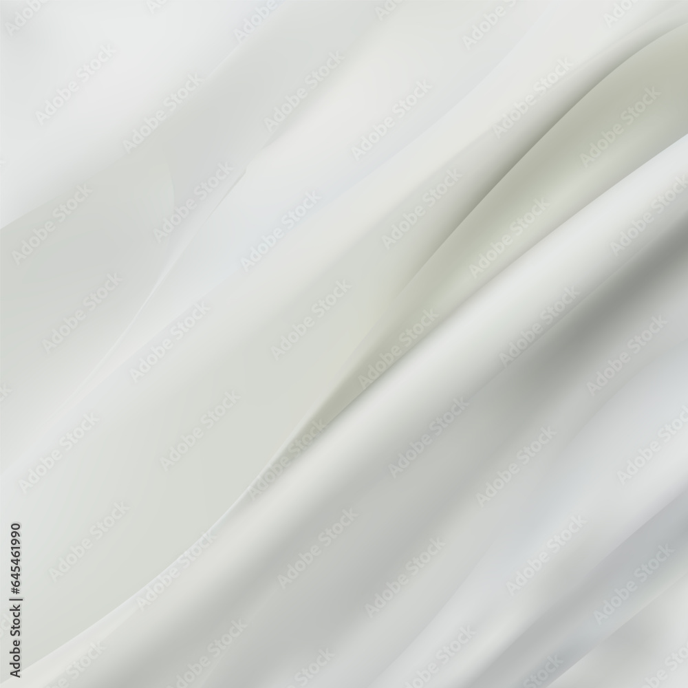 Blank white crumpled fabric material mock up, top view, 3d rendering. Empty softness silk or canvas drape with crease mockup. Clear abstract sheet or tissue linens wave template. eps 10 Blank white crumpled fabric material mock up, top view, 3d rendering. Empty softness silk or canvas drape with crease mockup. Clear abstract sheet or tissue linens wave template. eps 10