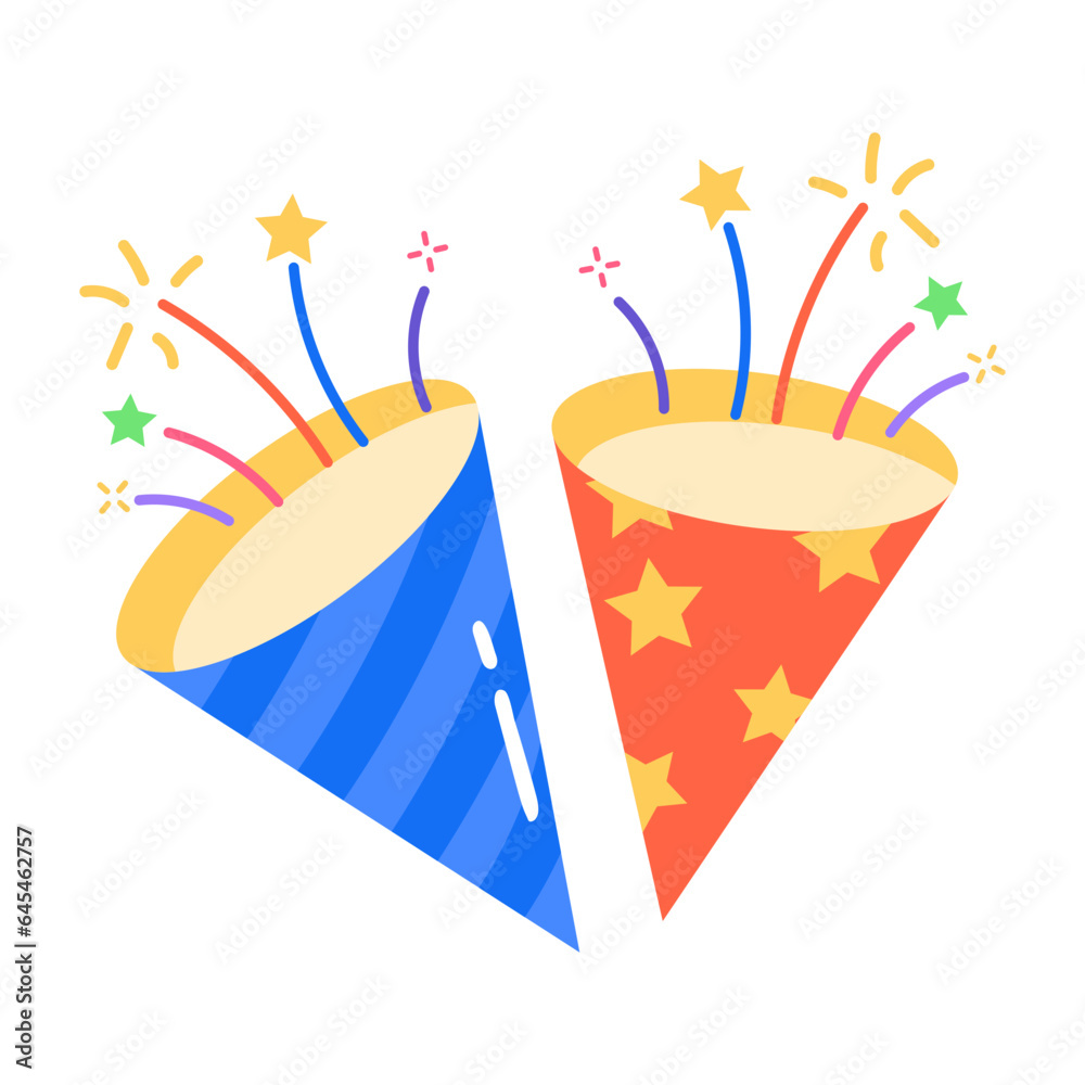 Obraz premium Celebration Caps 