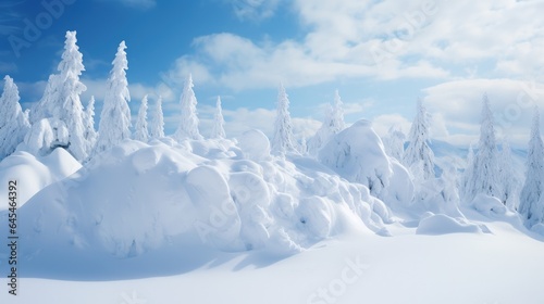 large pile of snow. this image as a testament to the seasonal challenges and the industries that address them.