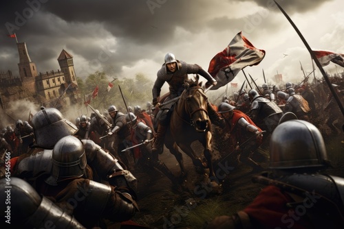 Medieval Warriors in Action: Reliving the Pivotal Battle of Bosworth Field, Where Honor, Life, and Homeland Were at Stake


