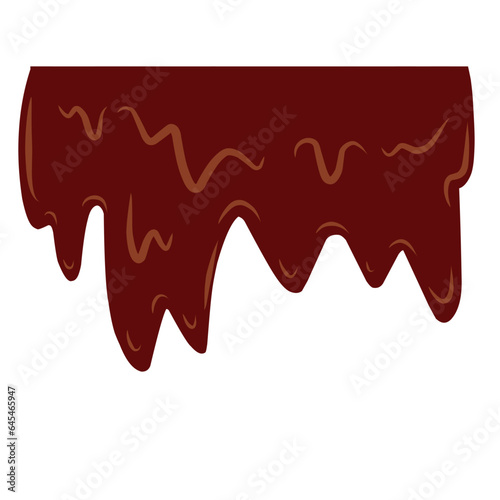 Dripping blood liquid