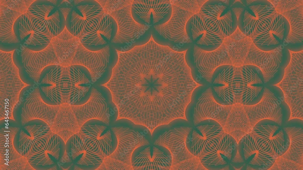 Fractal Monochrome Animated Pattern Fractal Monochrome Animated Pattern