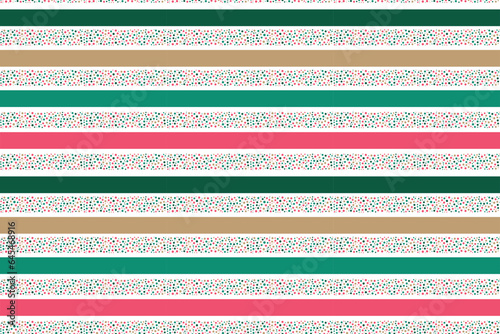 Wonderful vector seamless pattern with colorful parallel lines abstract speckles Perfect for print fabrics Satin silk cotton For bed linen Wrapping paper Typography design Tablecloths Scrapbooking 