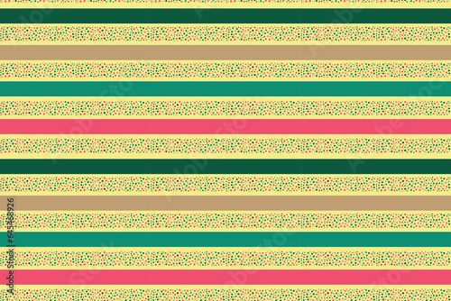 Wonderful vector seamless pattern with colorful parallel lines abstract speckles Perfect for print fabrics Satin silk cotton For bed linen Wrapping paper Typography design Tablecloths Scrapbooking 