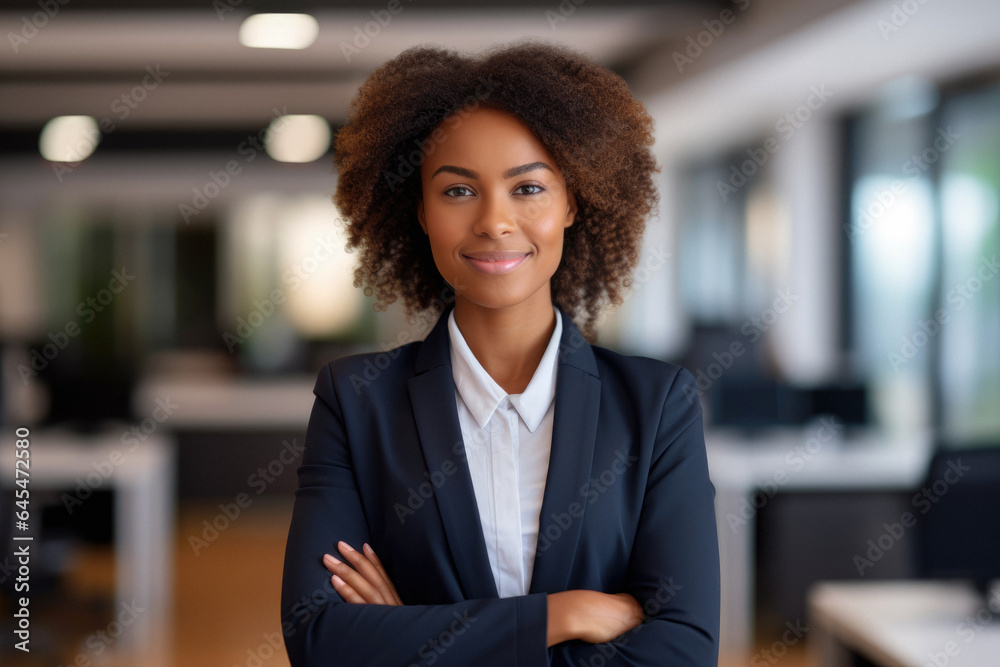 Empowering Leadership: A Close-Up Portrait of a Confident Black Woman Corporate Executive, Advocating Gender Equality, with Ample Copy Space.
Empowering Leadership: A Close-Up Portrait of a Confident Black Woman Corporate Executive, Advocating Gender Equality, with Ample Copy Space.