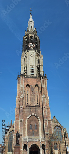 New Church (Nieuwe Kerk) in Delft in the state of South Holland (Zuid-Holland) Netherlands (Nederland)