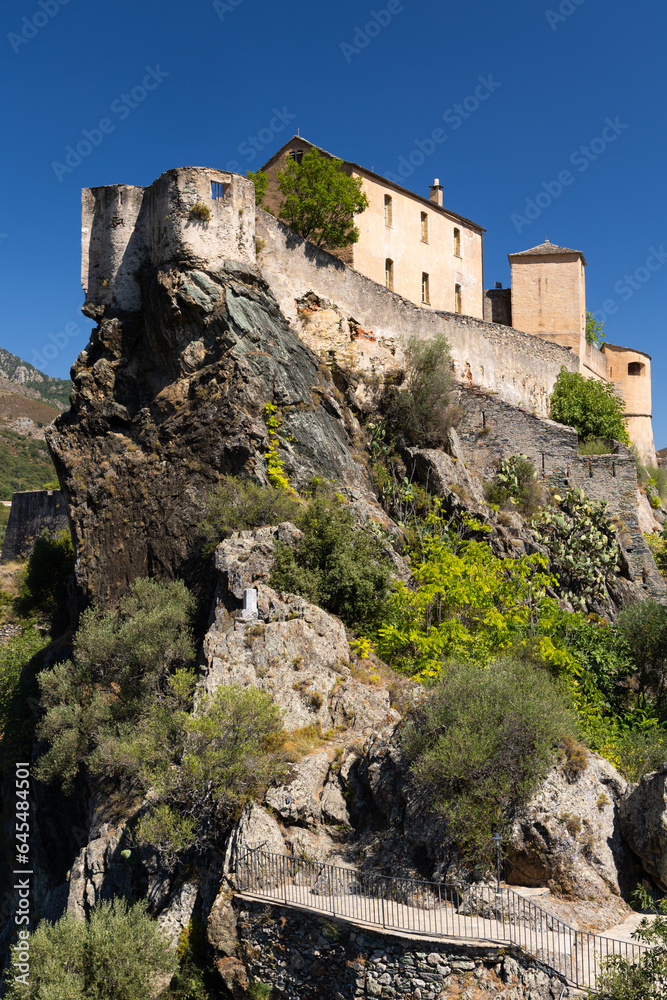 Zitadelle von Corte, Korsika, Frankreich