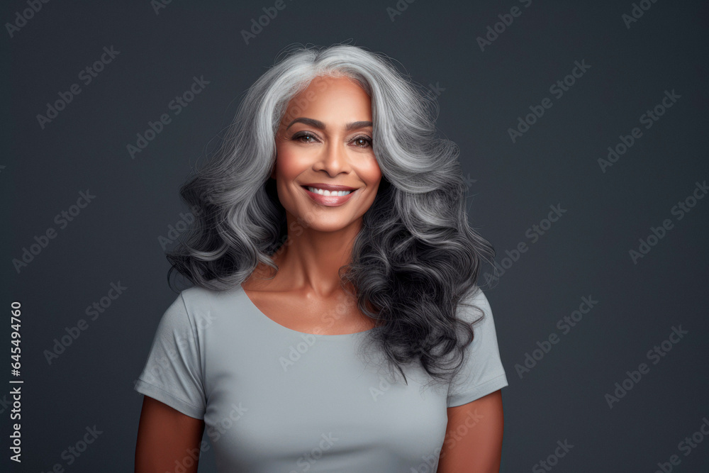 A Portrait of a Strong Independent Woman, Embracing Happiness in a Dark Studio
A Portrait of a Strong Independent Woman, Embracing Happiness in a Dark Studio