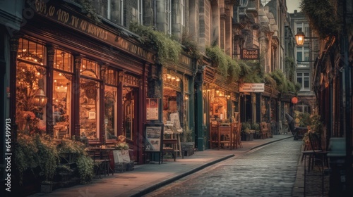 Exploring the Charm: Old European Cityscapes and Narrow Alleys in Italy and France, generative AI