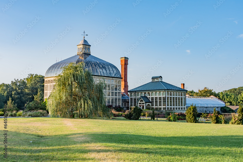 Rawlings Conservatory on a Summer Evening, Baltimore Maryland USA