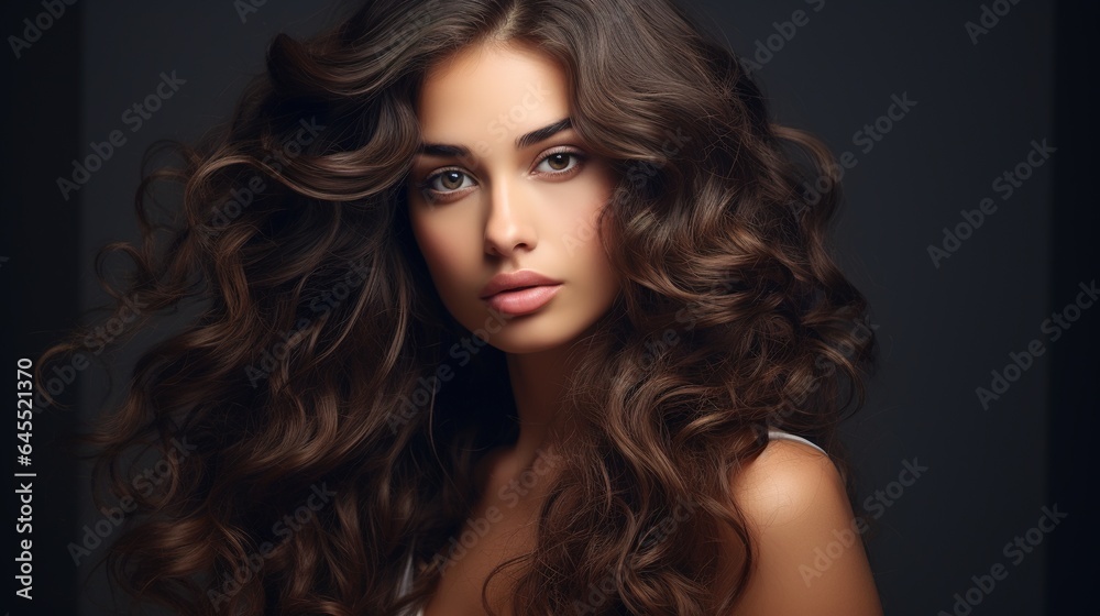 woman exudes beauty in a glamourous studio portrait woman exudes beauty in a glamourous studio portrait