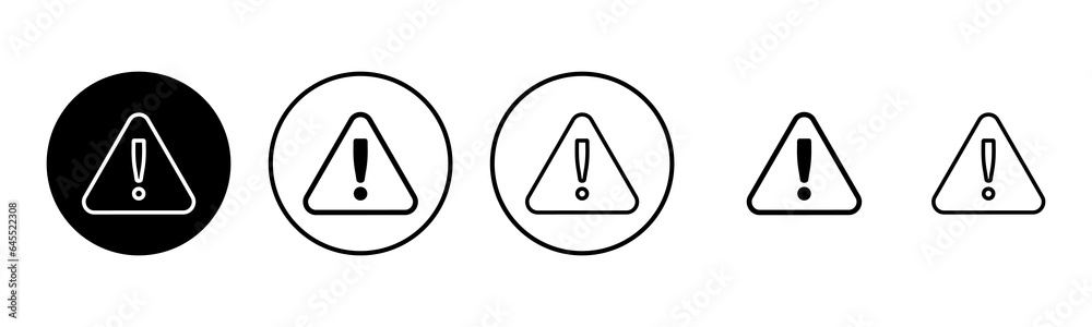 Exclamation danger sign illustration. attention sign and symbol. Hazard warning attention sign Exclamation danger sign illustration. attention sign and symbol. Hazard warning attention sign