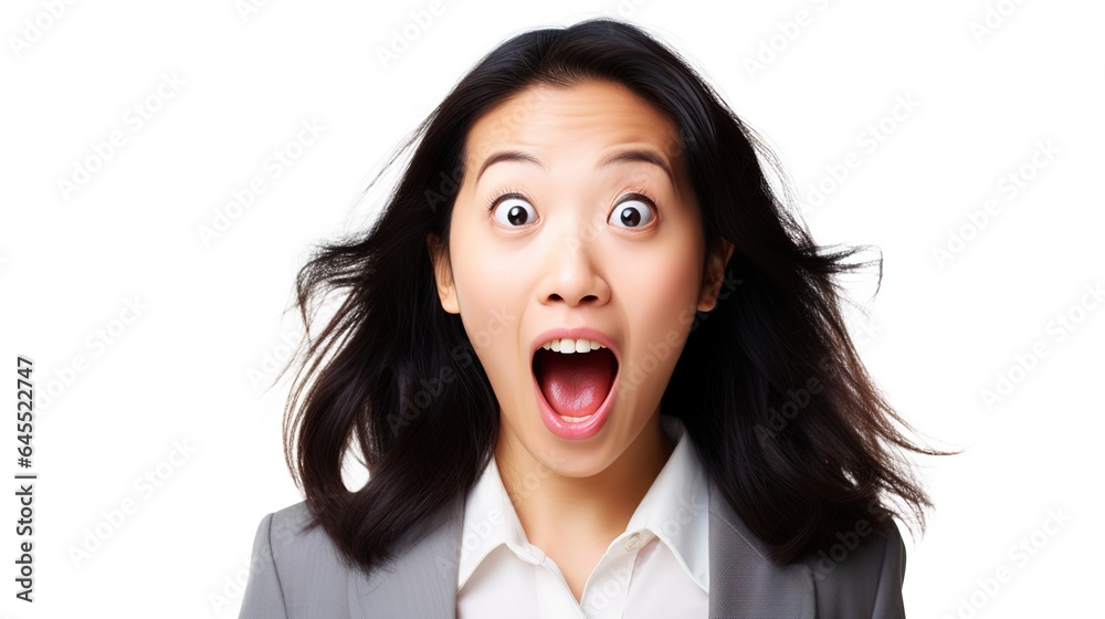 Screaming woman and person shouting in a distressing moment Screaming woman and person shouting in a distressing moment