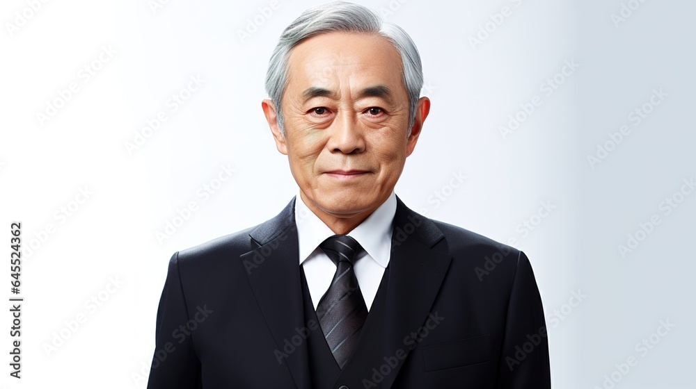 portrait of a smiling businessman. happy male executive company owner corporate manager leader in office, headshot close up portrait. generative ai portrait of a smiling businessman. happy male executive company owner corporate manager leader in office, headshot close up portrait. generative ai