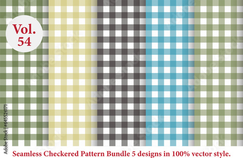checkered pattern Vol.54,vector tartan,fabric texture in retro style,abstract colored 