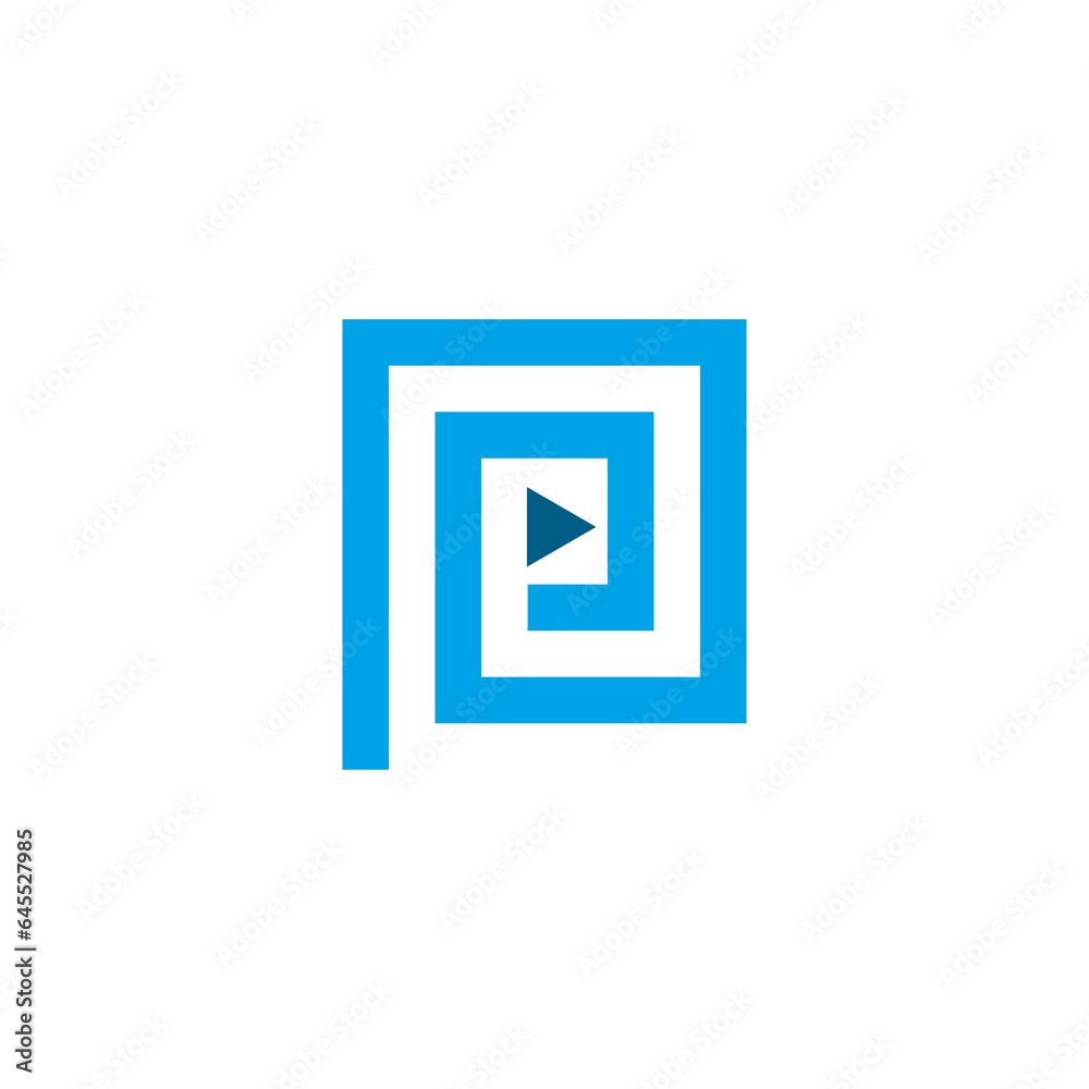 letter monogram initial logo design vector letter monogram initial logo design vector