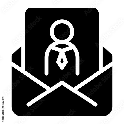 ballot glyph icon
