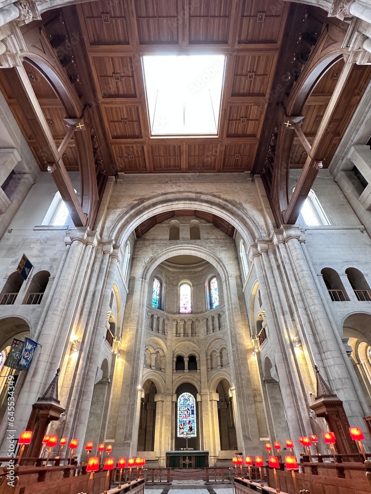 Interior of Belfast Cathedral, Northern Ireland