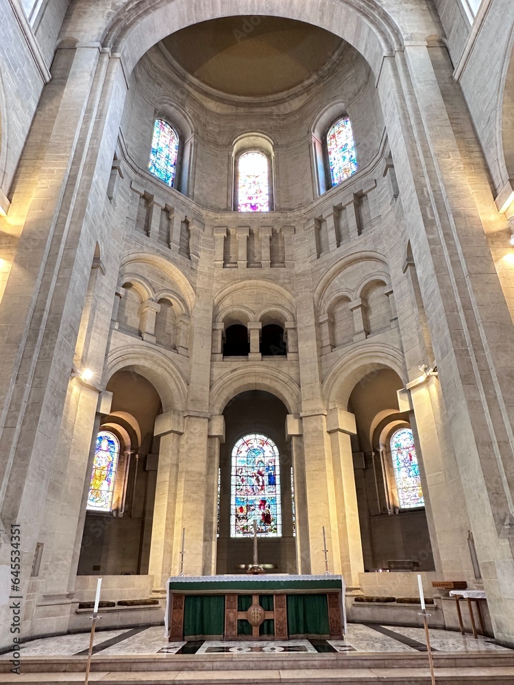 Interior of Belfast Cathedral, Northern Ireland