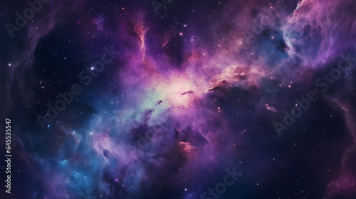 星雲銀河の背景 No.126 The Background of the Nebula Galaxy Generative AI