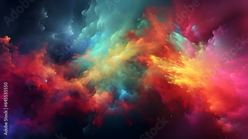 星雲銀河の背景 No.127  The Background of the Nebula Galaxy Generative AI © Lumin5e616f1