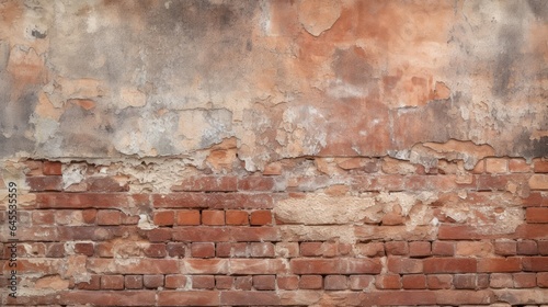 Old red brick wall background  abstract texture pattern backdrop