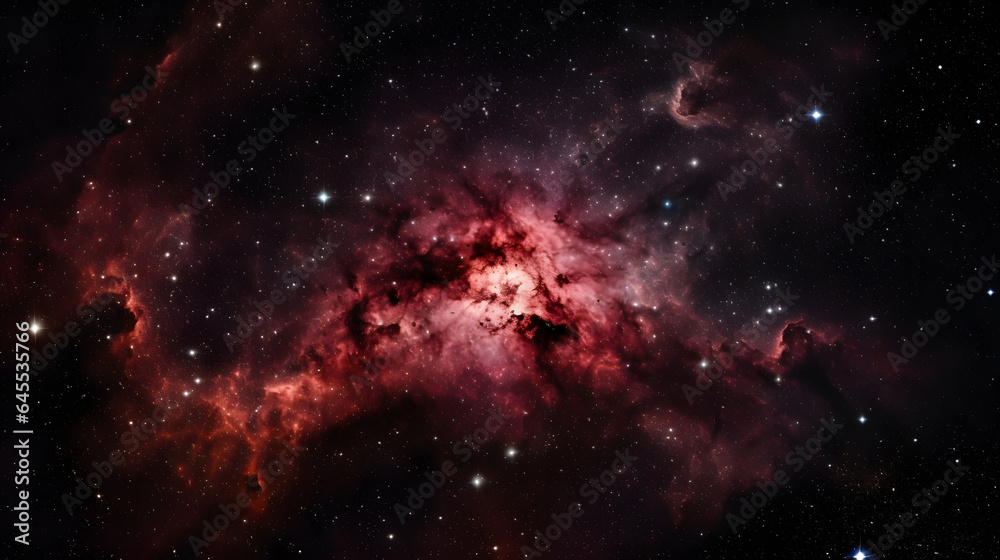星雲銀河の背景 No.047  The Background of the Nebula Galaxy Generative AI