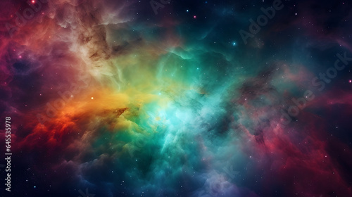 星雲銀河の背景 No.082  The Background of the Nebula Galaxy Generative AI © Lumin5e616f1