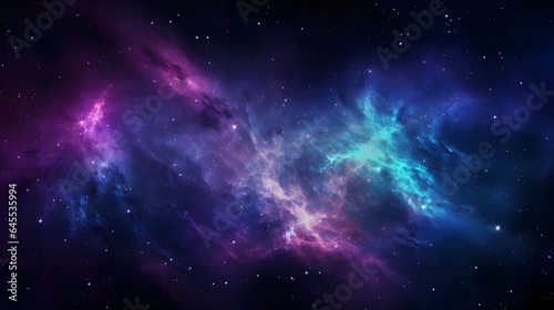 星雲銀河の背景 No.084 The Background of the Nebula Galaxy Generative AI