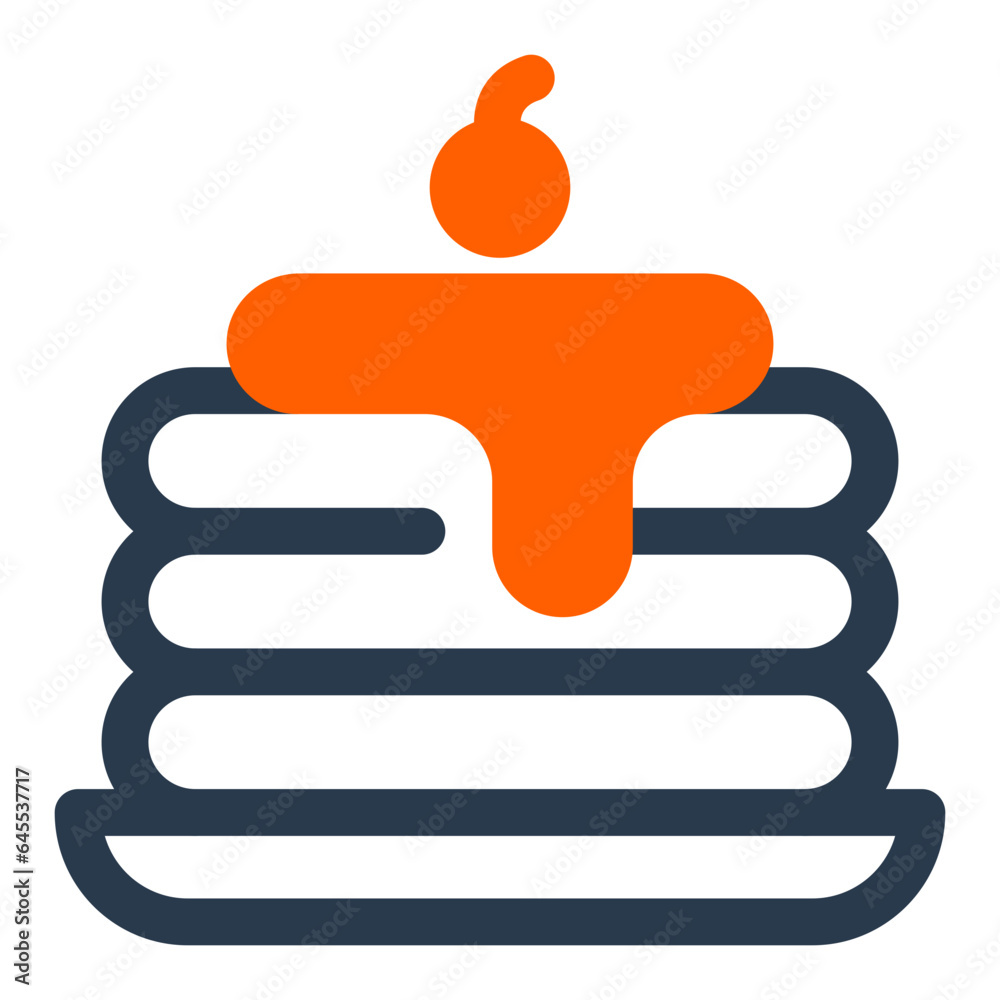 Fluffy Pancakes Icon Fluffy Pancakes Icon