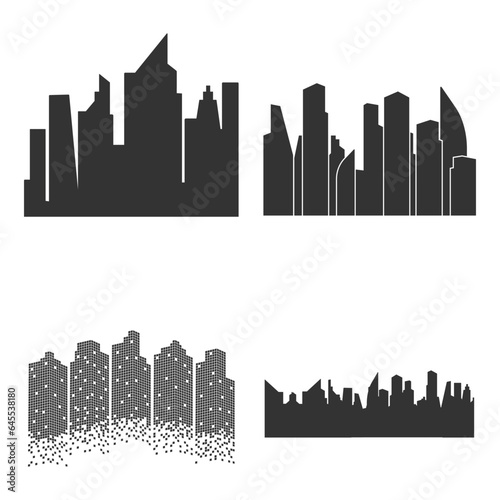 City Skyline animated trailer background