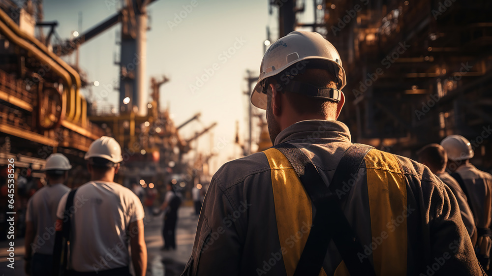 the individuals working in the crude oil industry