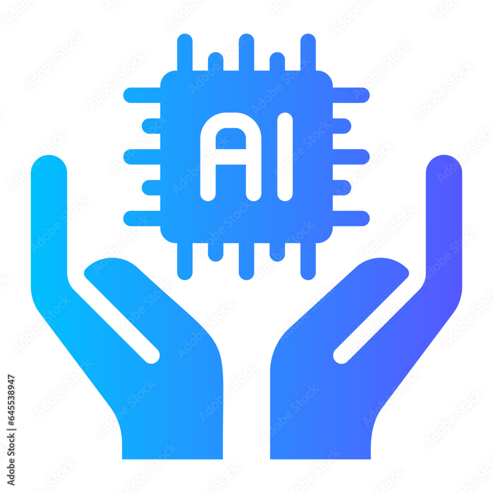 hands gradient icon hands gradient icon