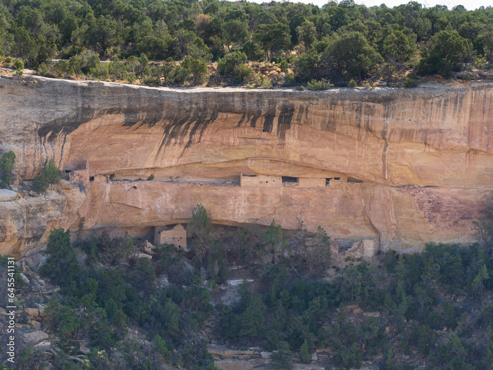 Fototapeta premium Mesa Verde National Park Pueblo structures