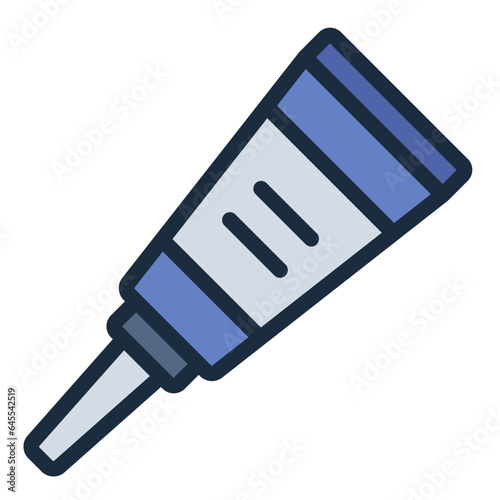 Eye Cream cosmetic filled line icon