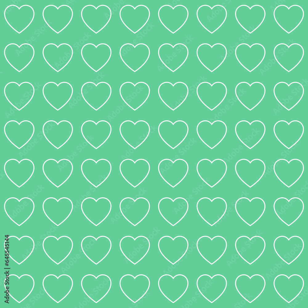 beautiful heart background, heart seamless pattern, cute heart wallpaper.
